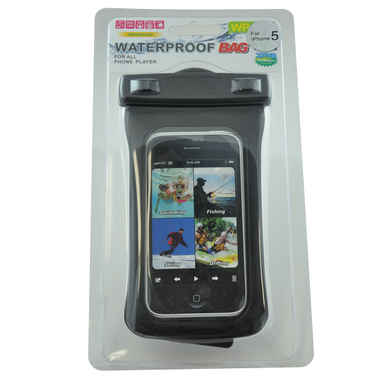 人気のiPhone5/5sケース 防水　防水ケース　ブラック