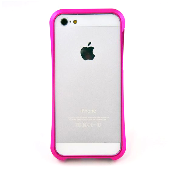 クールなiPhone5/5s軽量アルミバンパー／ピンク