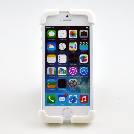 クロス型iPhone5/5sカバー/ホワイト